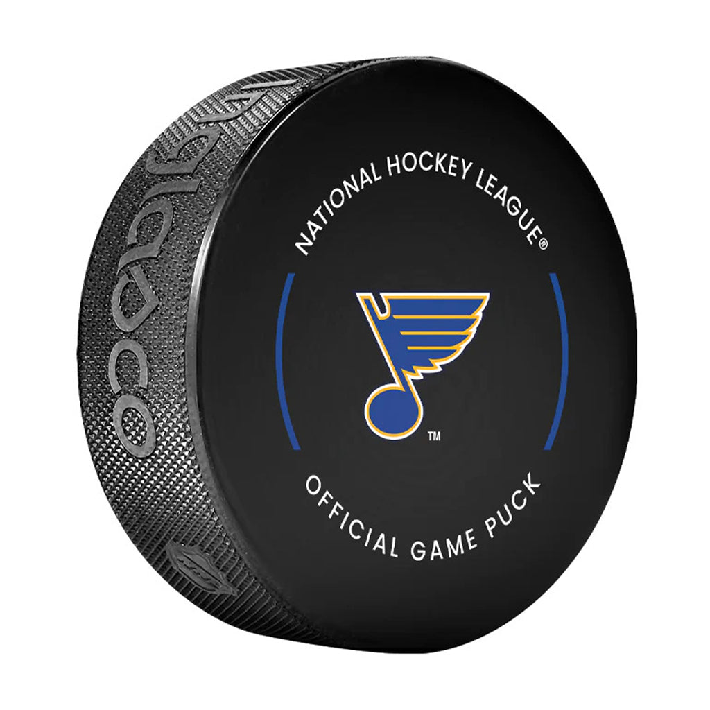 Glenn Anderson Pre-Order St. Louis Blues Autographed Official Game Puck