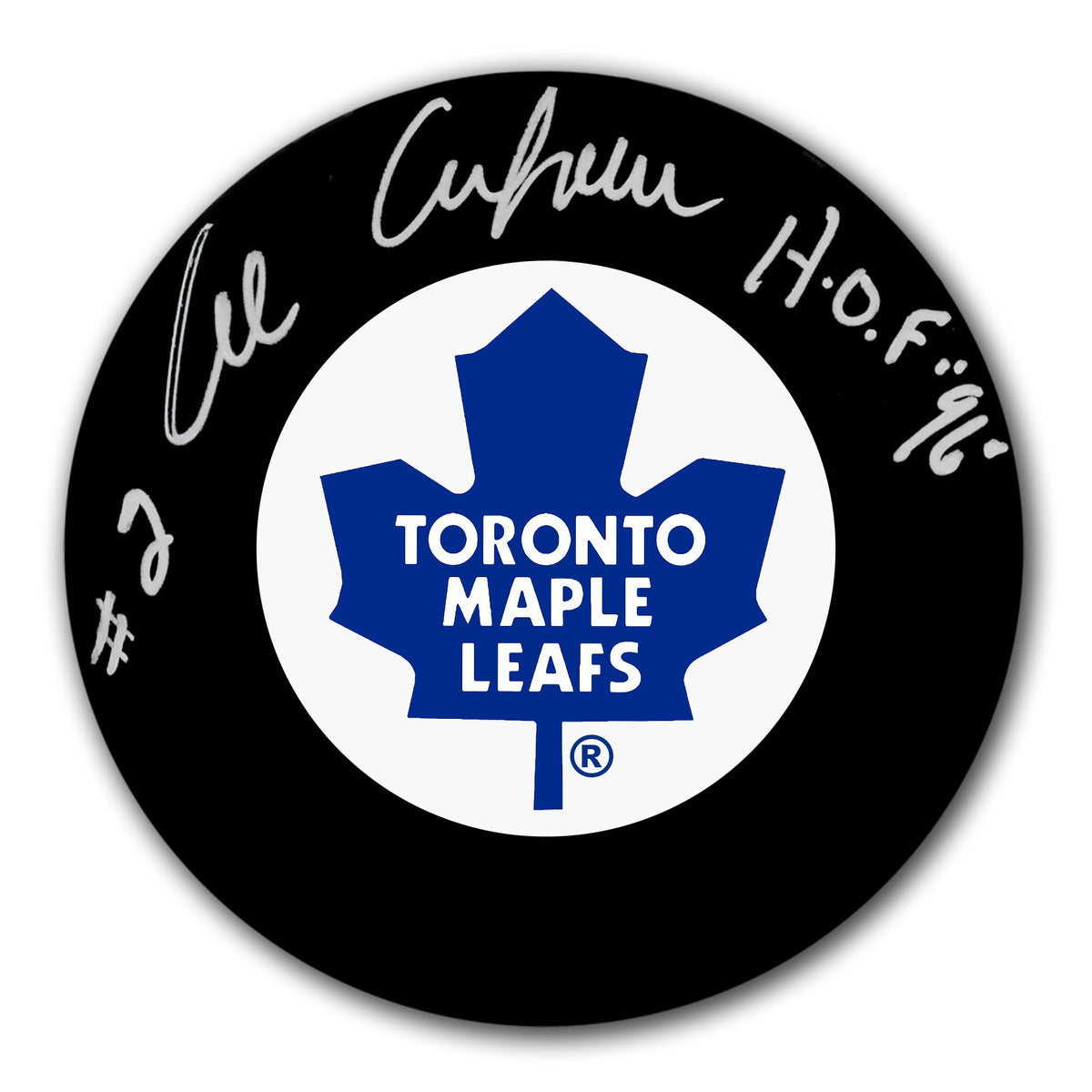 Al Arbour Toronto Maple Leafs HOF Autographed Puck - Sport Authentix Inc