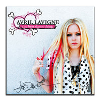 Avril Lavigne a signé l'album vinyle autographié THE BEST DAMN THING