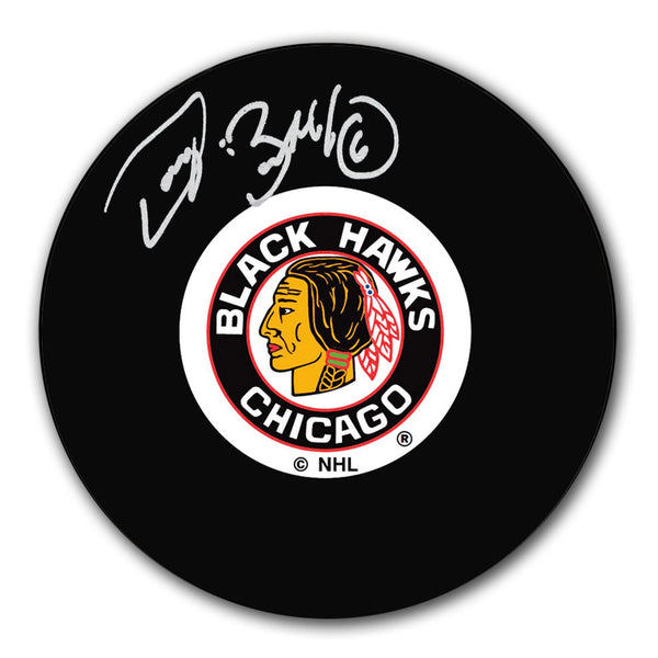 Authentic Doug Barkley Chicago Blackhawks Autographed Puck - SportAuthentix