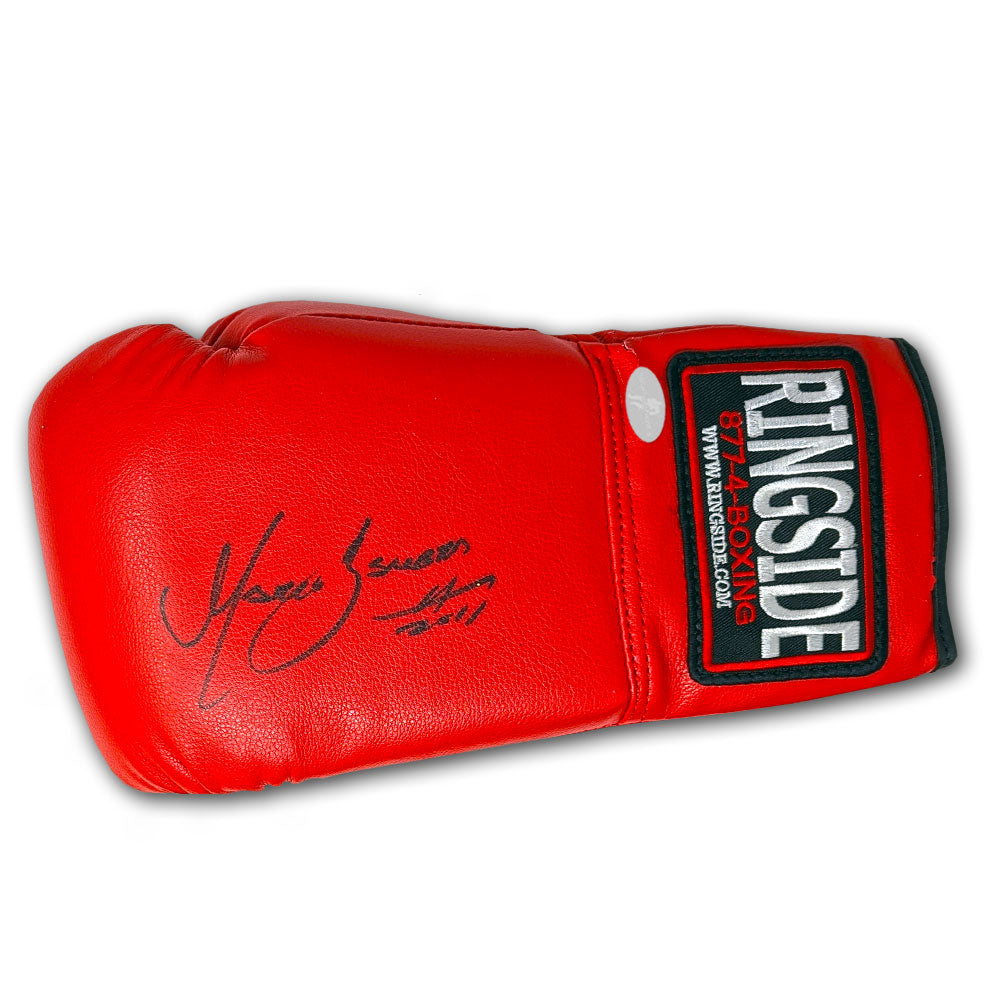 Marco Antonio Barrera HOF 2011 Autographed Ringside Boxing Glove
