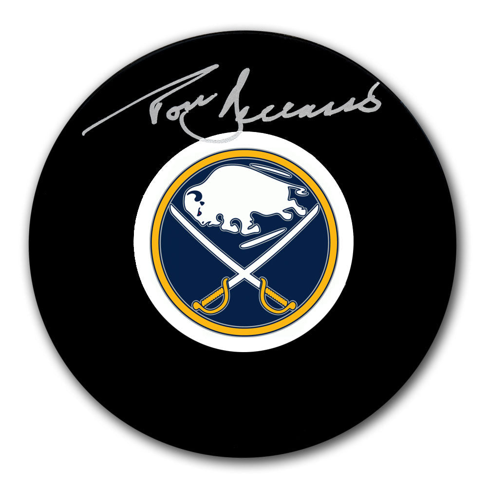 Tom Barrasso Buffalo Sabres Autographed Puck - Sport Authentix Inc
