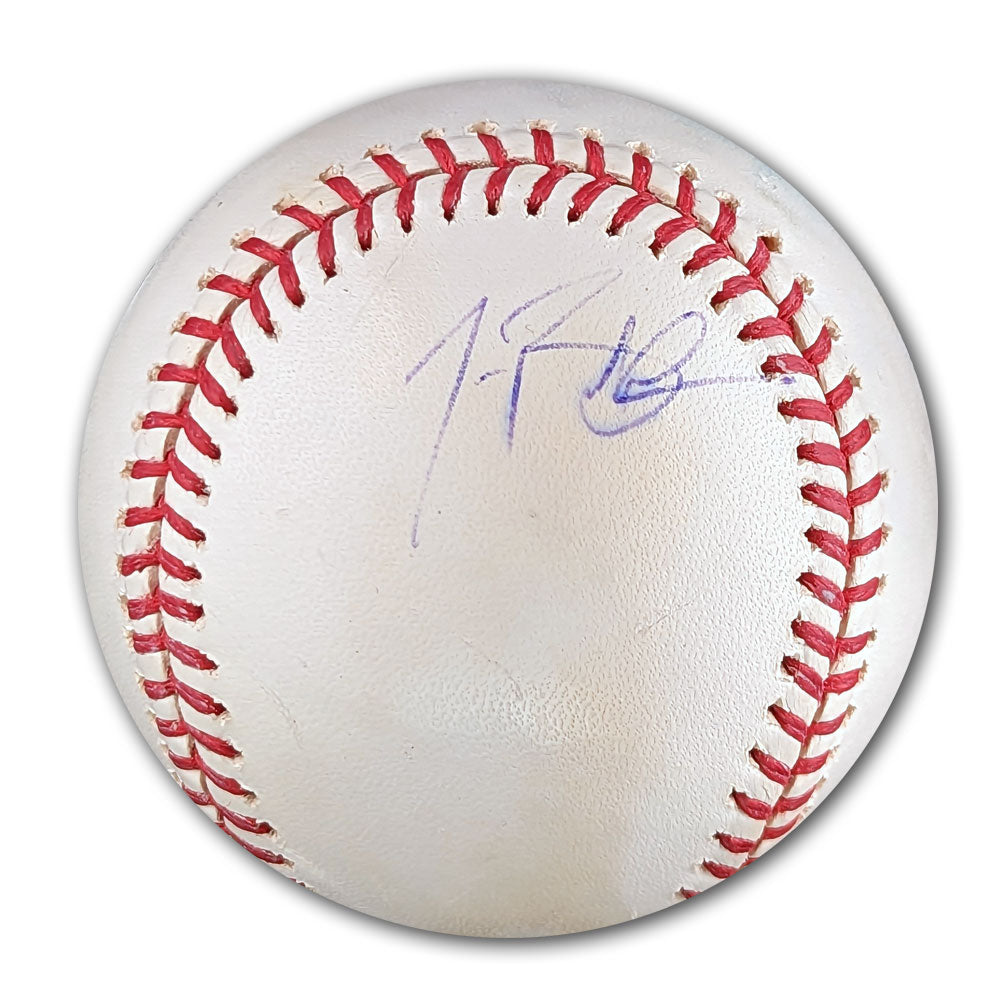 Tim Beckham Autographed MLB Official Major League Baseball