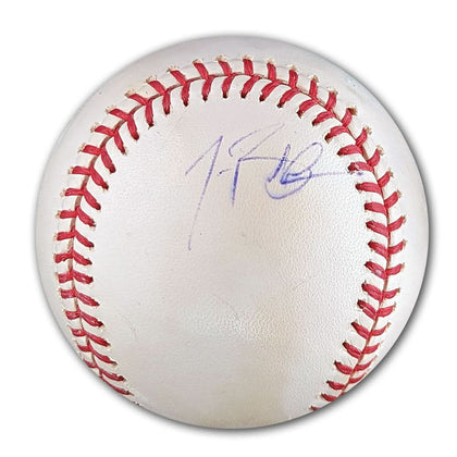 Tim Beckham autographed MLB Official Major League Baseball, featuring a clear signature on the sweet spot—perfect for collectors.