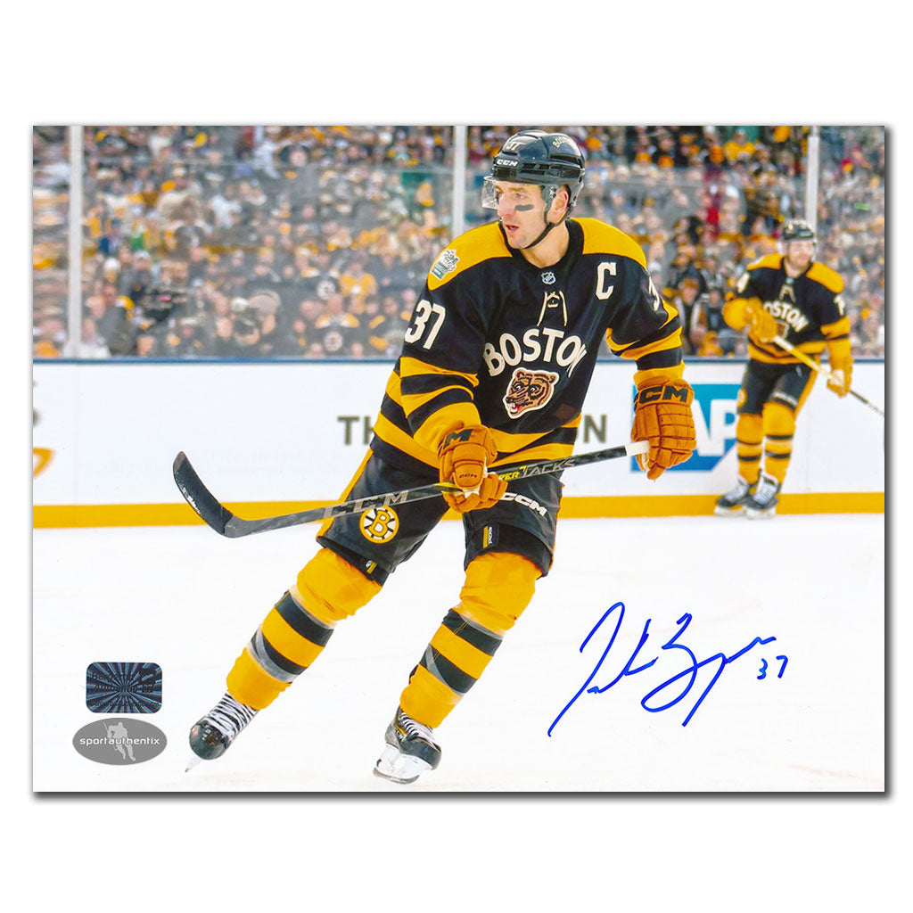 Patrice Bergeron Boston Bruins 2023 NHL Winter Classic Autographed 8x10