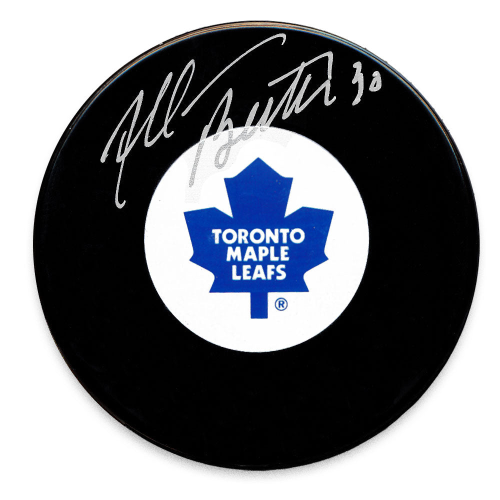 Allan Bester Toronto Maple Leafs Autographed Puck