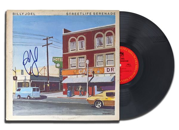 Billy Joel a signé STREETLIFE SERENADE Album vinyle autographié LP