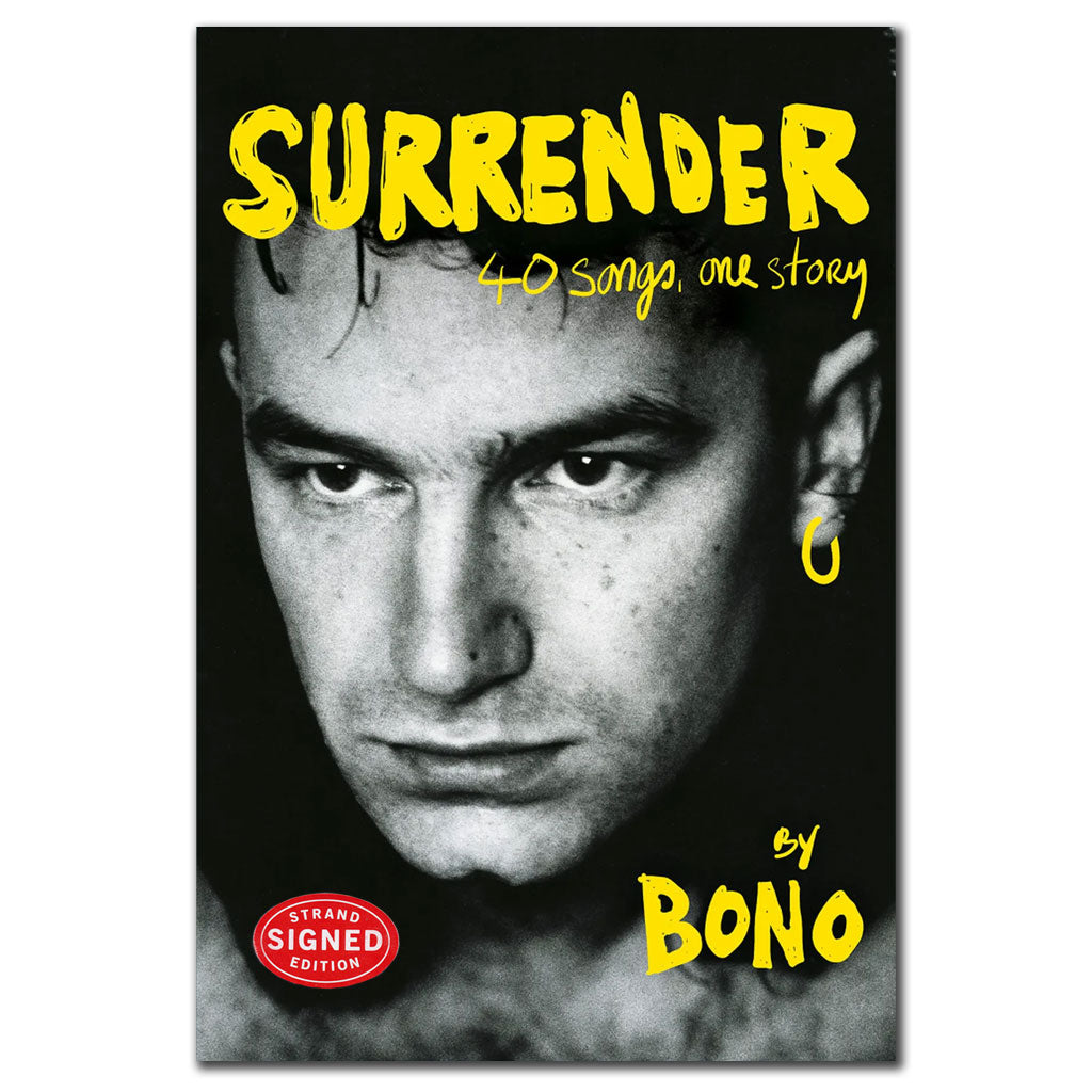 Bono U2 SURRENDER Signed Edition Hardcover Book