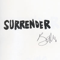 Bono U2 SURRENDER Signed Edition Hardcover Book