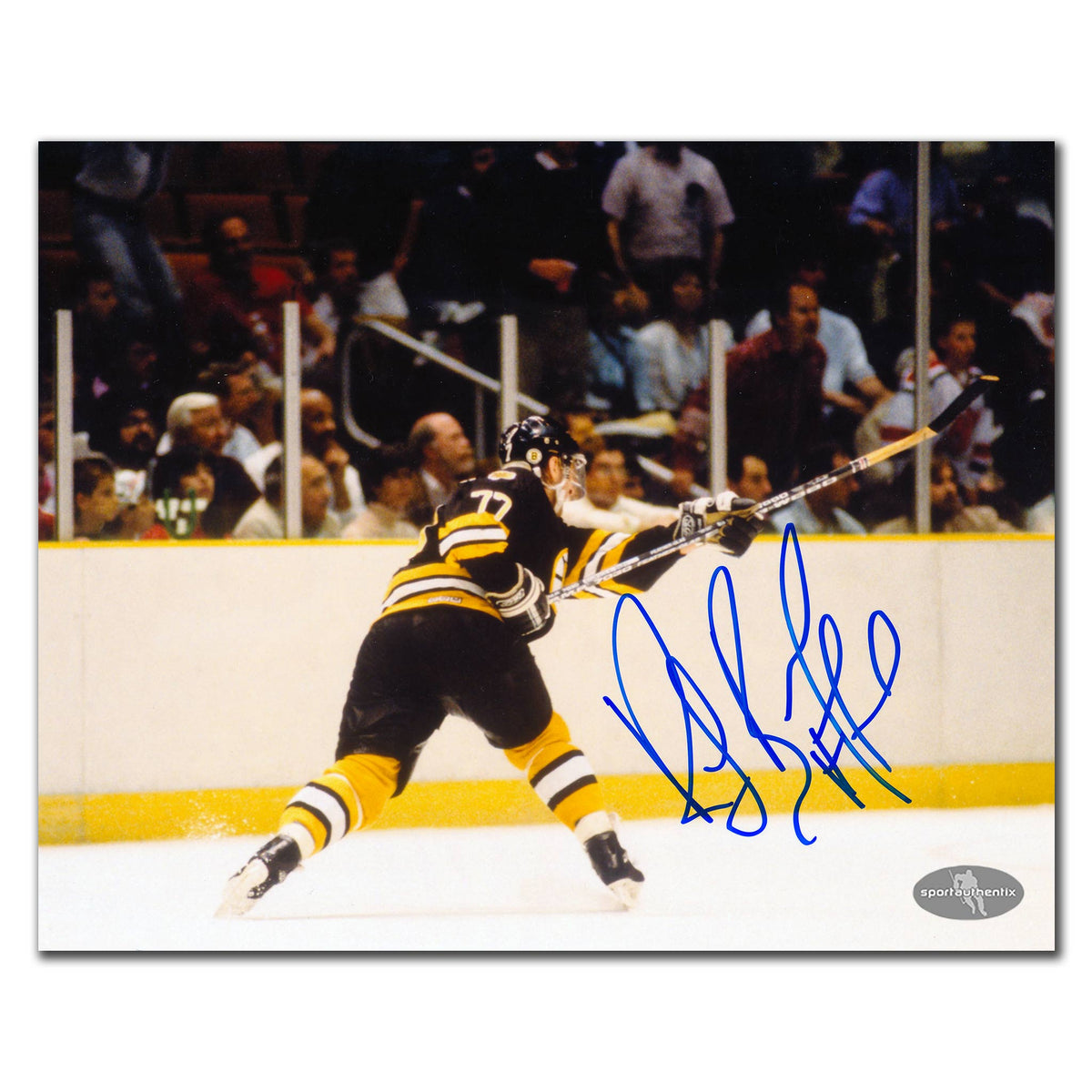 Ray Bourque Boston Bruins SLAPSHOT Autographed 8x10 - Sport Authentix Inc