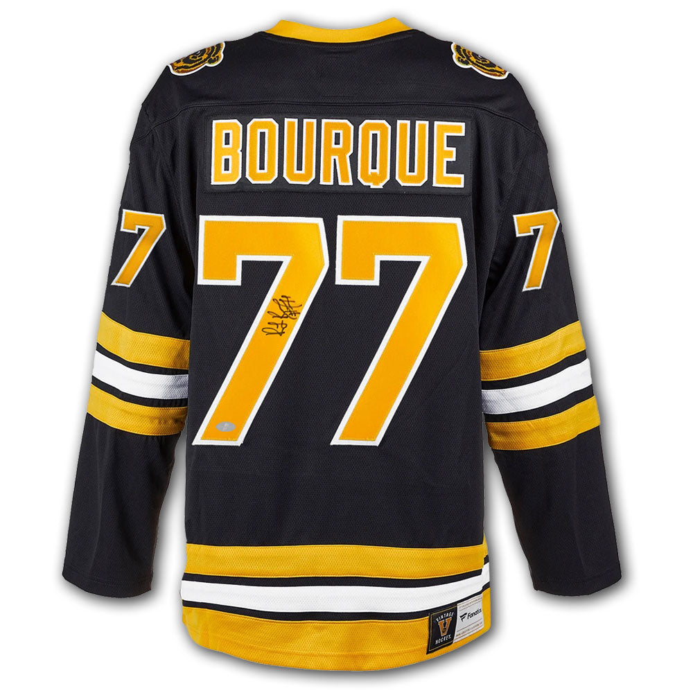 Ray Bourque Boston Bruins Fanatics maillot autographié vintage