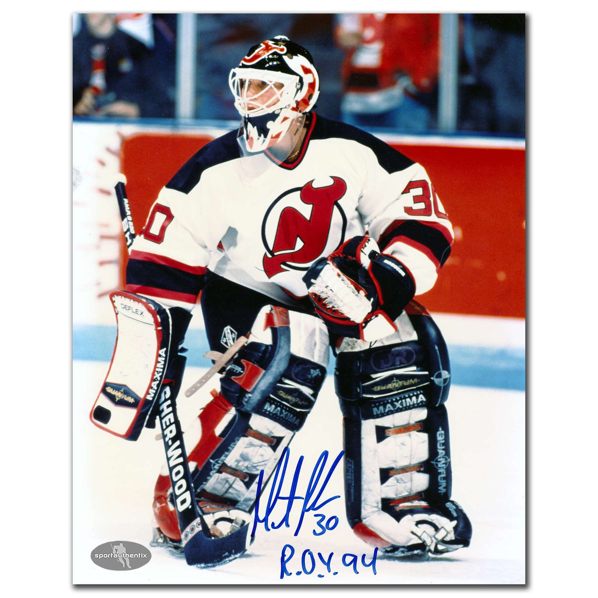 Martin Brodeur New Jersey Devils Autographed 8x10 - Sport Authentix Inc