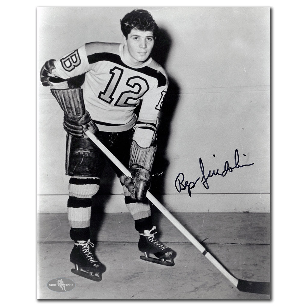 Bep Guidolin Boston Bruins Autographed 8x10 Photo - Sport Authentix Inc