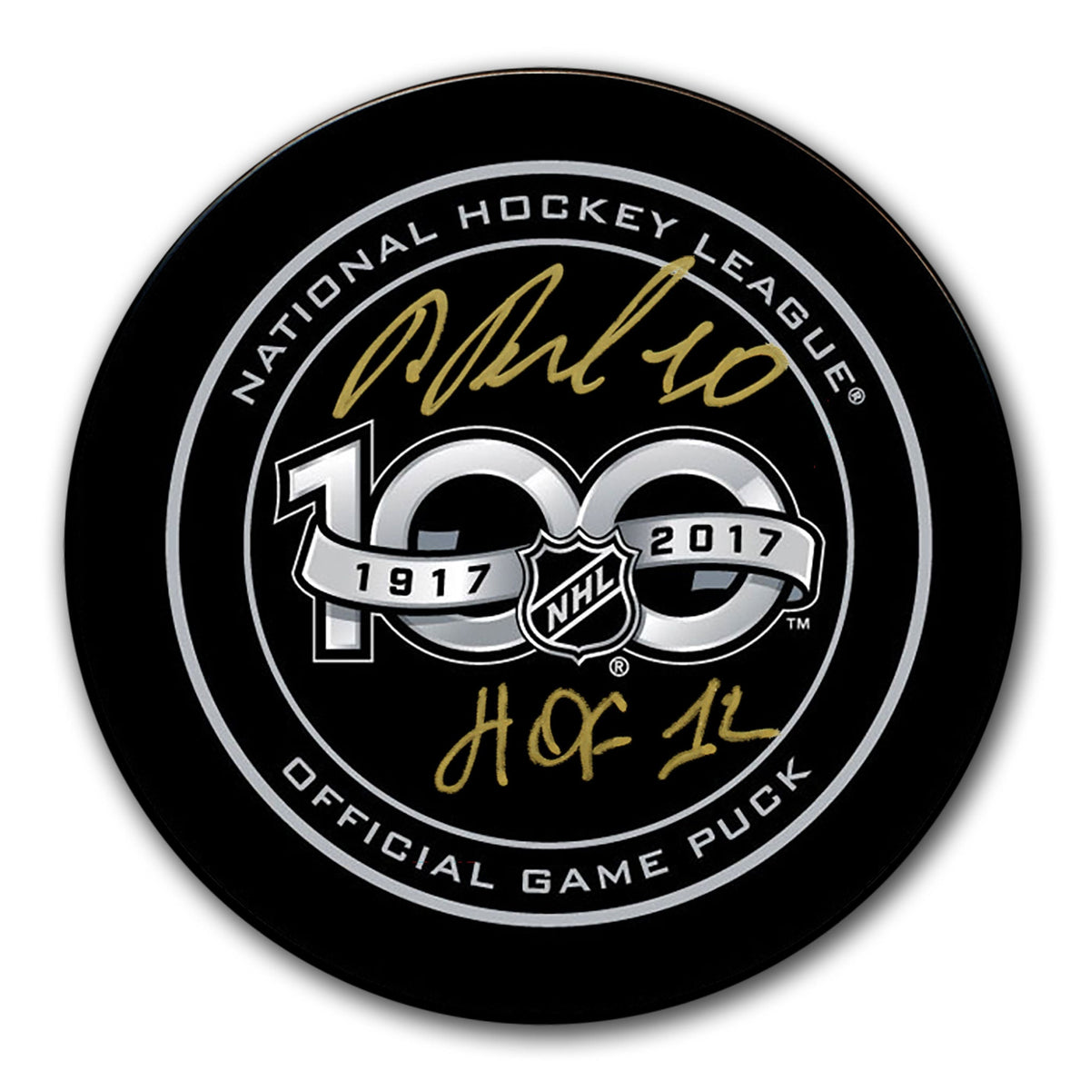 Pavel Bure NHL Top 100 HOF Autographed Puck - Sport Authentix Inc