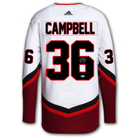 Maillot autographié Jack Campbell 2022 de la LNH All-Star Adidas Pro
