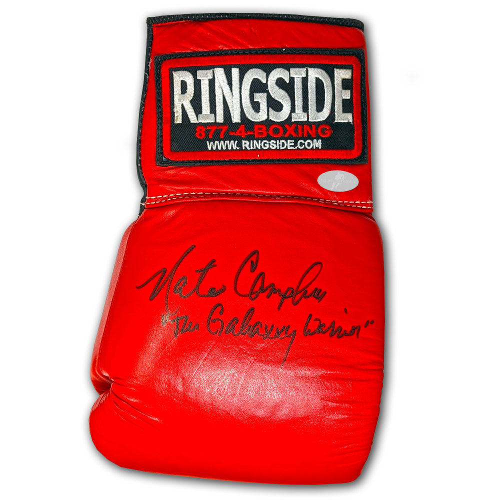 Nate Campbell The Galaxy Warrior Autographed Ringside Boxing Glove