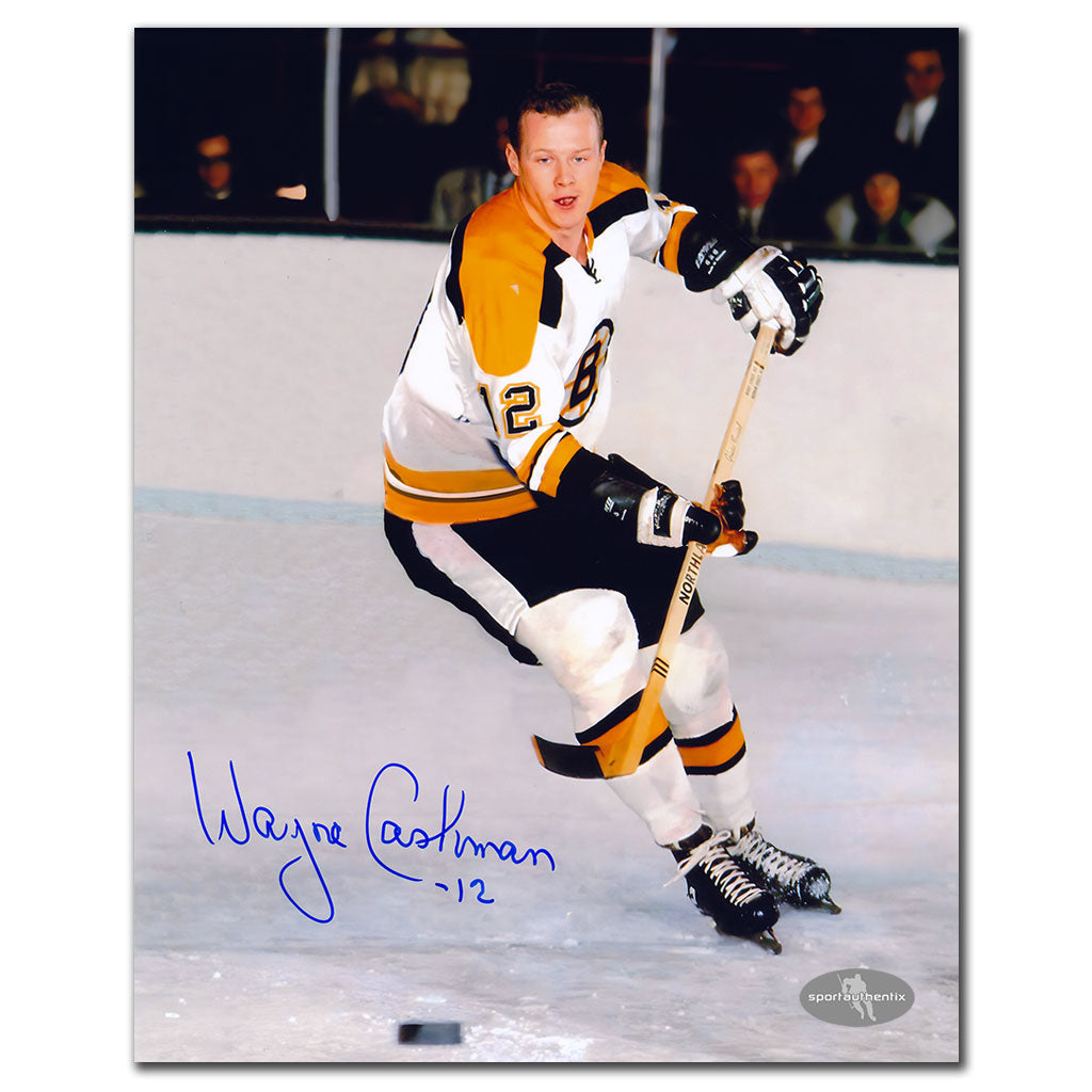 Wayne Cashman Boston Bruins ROOKIE Autographed 8x10 - Sport Authentix Inc