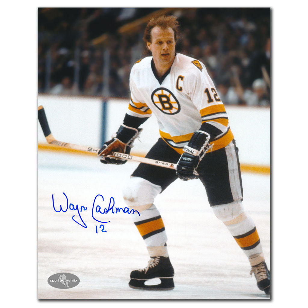 Wayne Cashman Boston Bruins Autographed 8x10