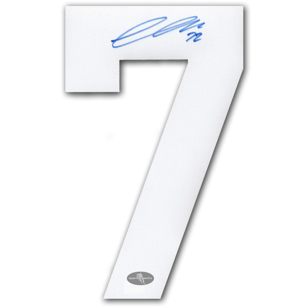 Thomas Chabot Ottawa Senators Autographed Jersey Number