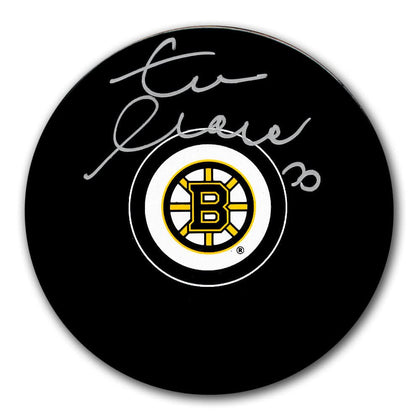 Zdeno Chara Boston Bruins signed hockey puck with #30 inscribed above the logo, accompanied by a Certificate of Authenticity.