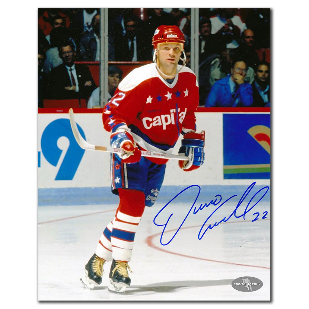 Dino Ciccarelli Autographed Washington Capitals 8x10 Photo