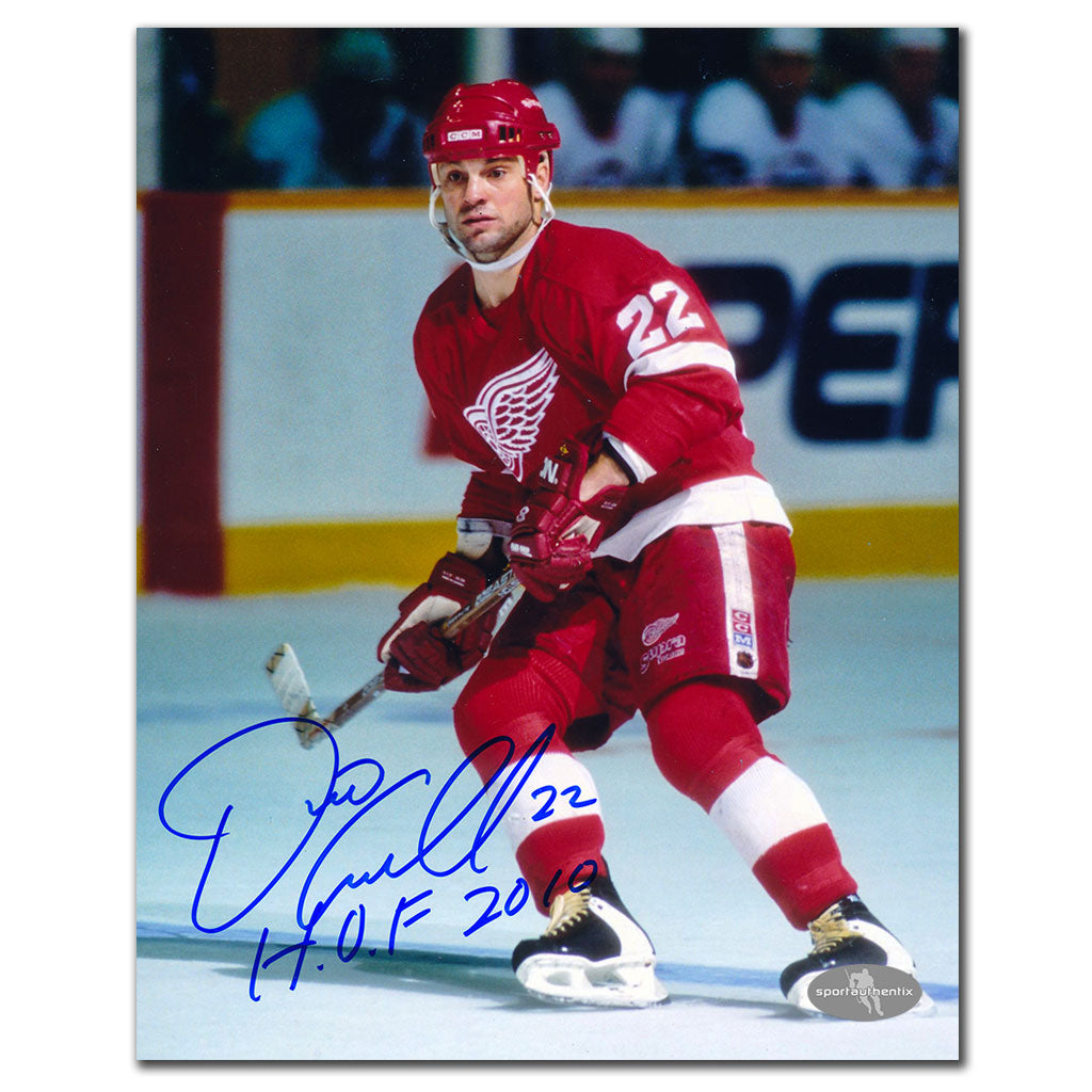 Dino Ciccarelli Detroit Red Wings HOF Autographed 8x10