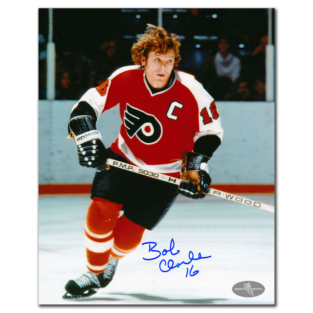 Bobby Clarke Philadelphia Flyers RUSH Autographed 8x10