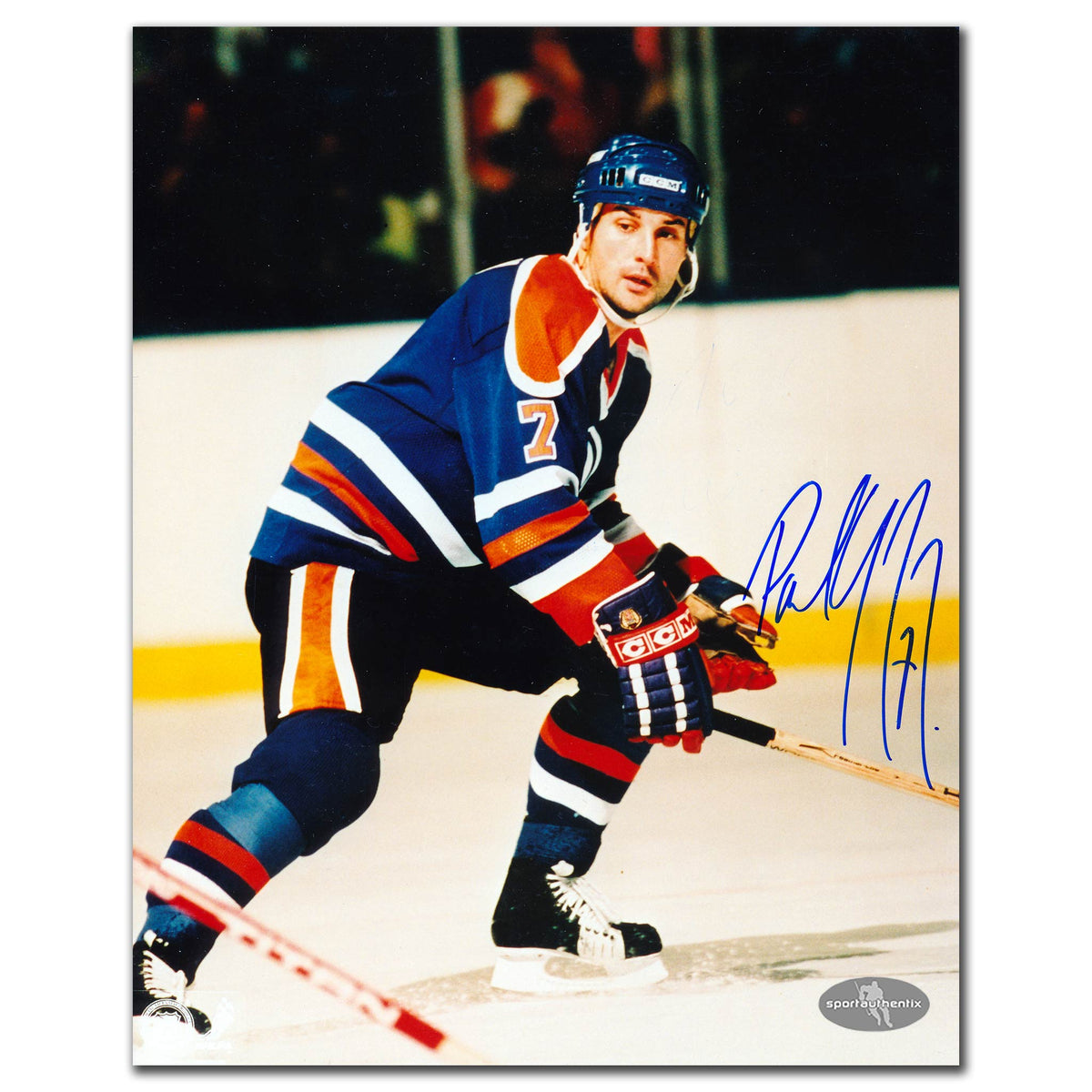 Paul Coffey Edmonton Oilers RUSH Autographed 8x10 - Sport Authentix Inc