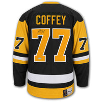 Paul Coffey Autographed Pittsburgh Penguins Fanatics Vintage Hockey Jersey