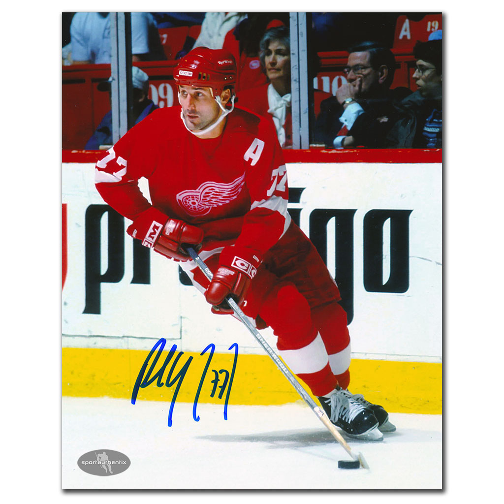 Paul Coffey Detroit Red Wings Autographed 8x10