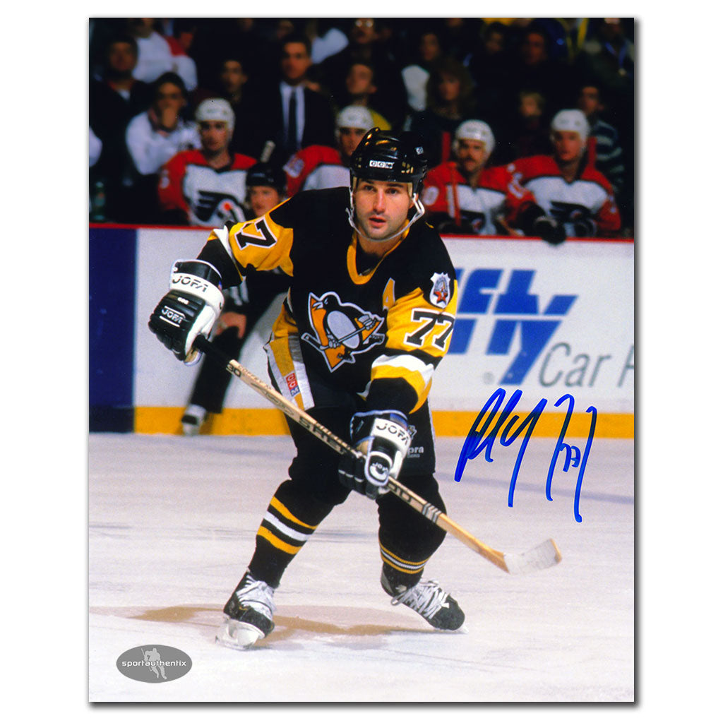 Paul Coffey Pittsburgh Penguins PASS autographié 8x10
