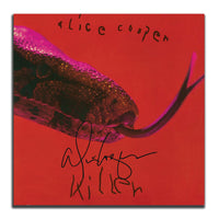 Album vinyle autographié par Alice Cooper et KILLER