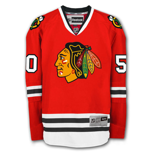 Corey Crawford Chicago Blackhawks RBK Premier Autographed Jersey