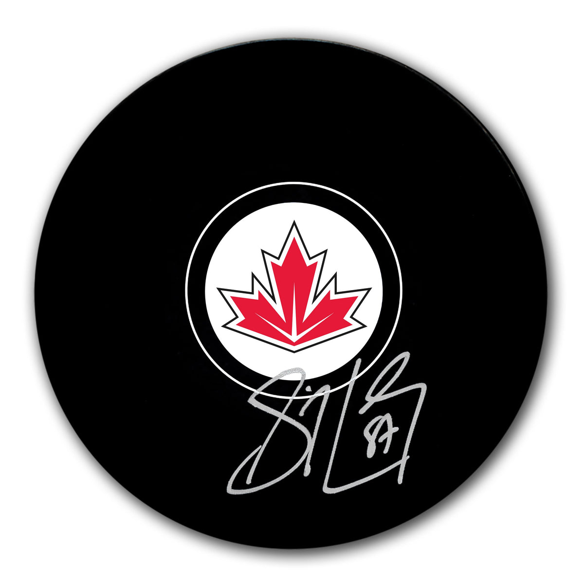 Sidney Crosby Team Canada World Cup Of Hockey Autographed Puck - Sport Authentix Inc