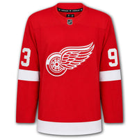 Alex DeBrincat Autographed Detroit Red Wings Fanatics Premium Jersey