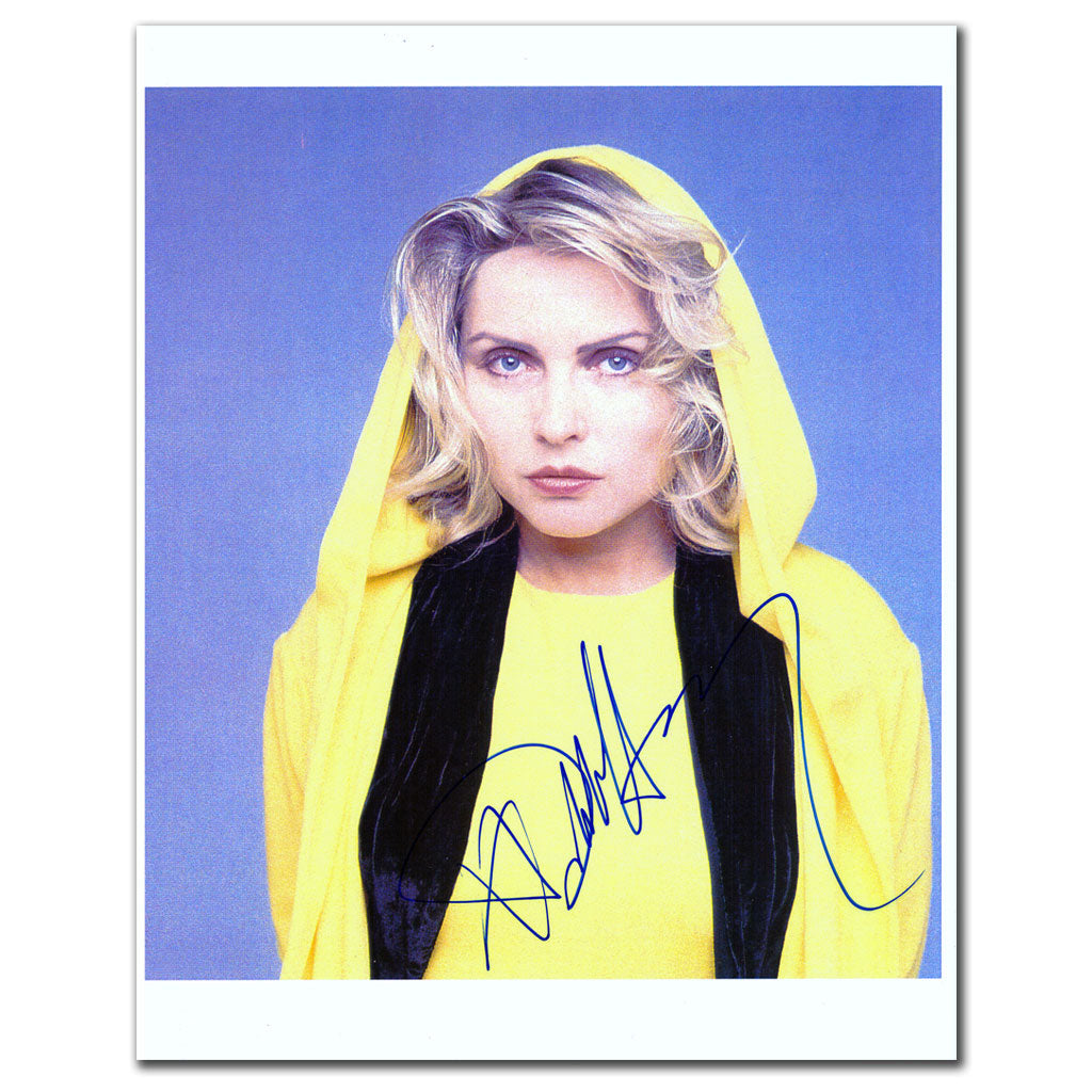 Debbie Harry BLONDIE Photo signée 8x10