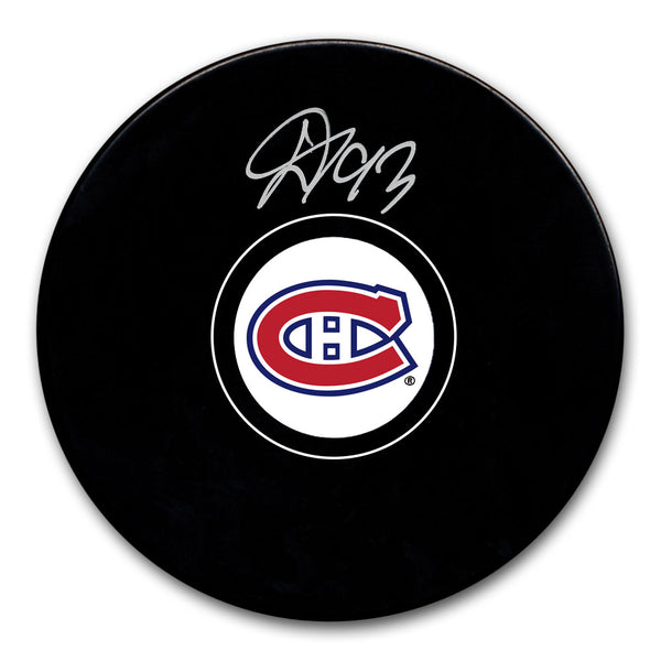 Ivan Demidov Autographed Montreal Canadiens Hockey Puck