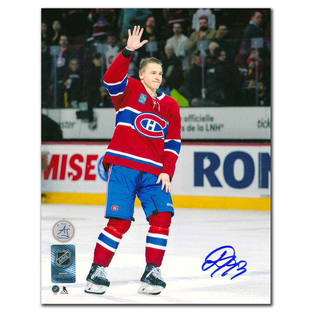 Ivan Demidov Montreal Canadiens FIRST STAR Autographed 8x10 - Sport Authentix Inc