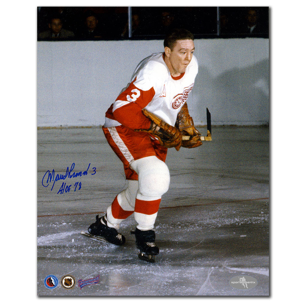 Marcel Pronovost Detroit Red Wings Autographed 8x10 Photo - Sport Authentix Inc