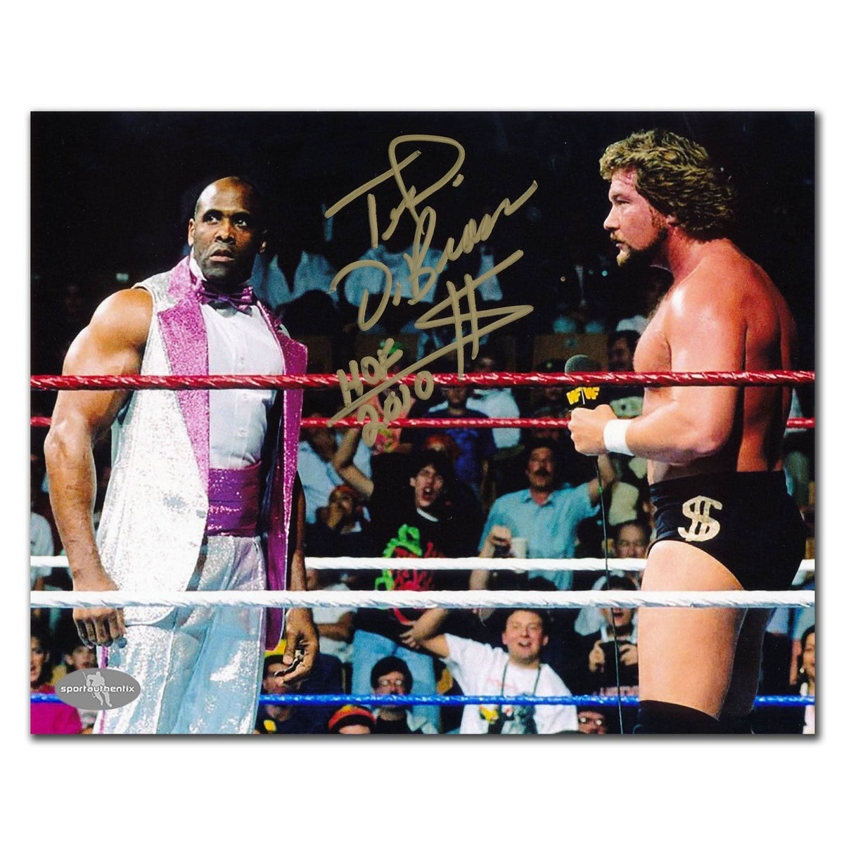 Authentic Ted DiBiase WWE Wrestling VIRGIL Autographed 8x10 - SportAuthentix