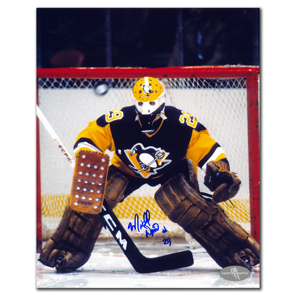 Michel Dion Pittsburgh Penguins INCOMING Autographed 8x10