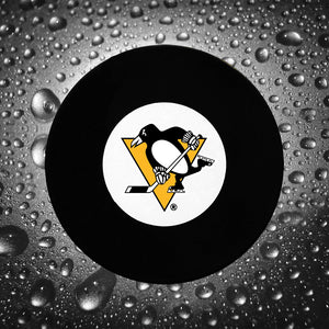 Michel Dion Pre-Order Pittsburgh Penguins Autographed Puck