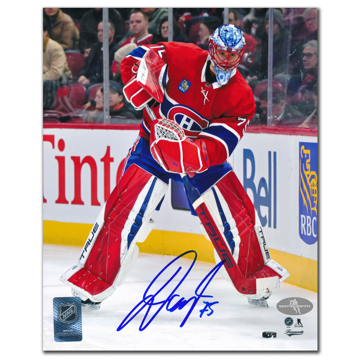 Jakub Dobes Autographed Montreal Canadiens 8x10 Photo · Playing the Puck