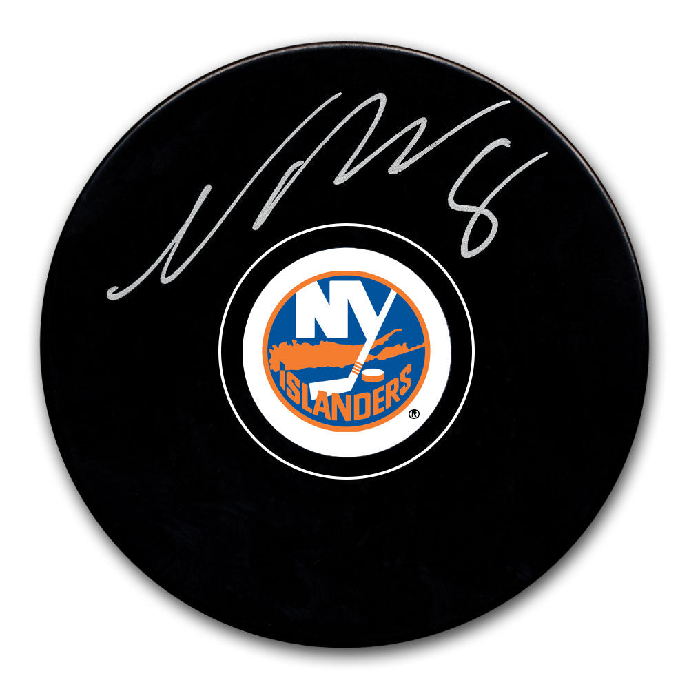 Noah Dobson New York Islanders Autographed Puck