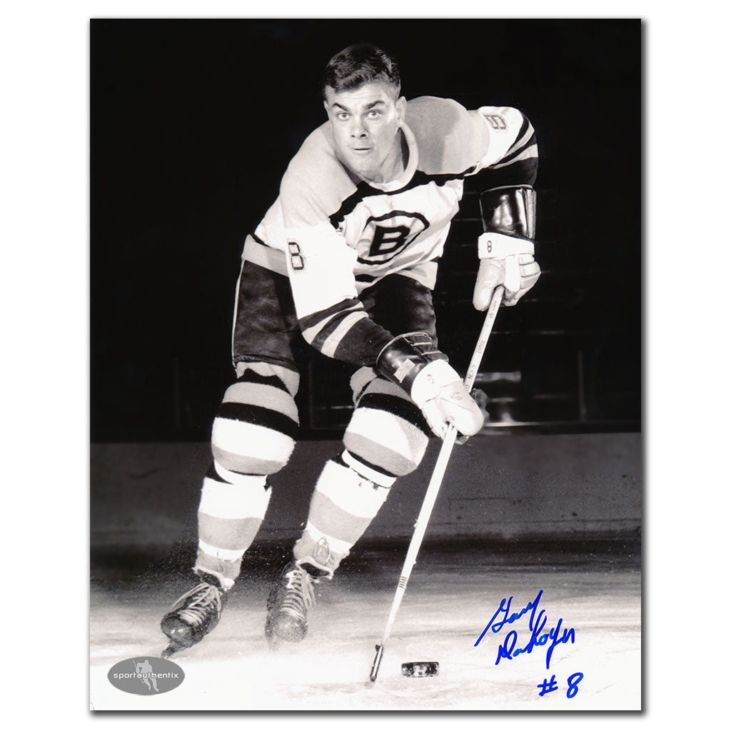 Gary Dornhoefer Boston Bruins Autographed 8x10 - Sport Authentix Inc
