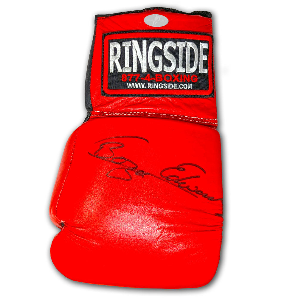 Cornelius Boza-Edwards Autographed Ringside Boxing Glove - Sport Authentix Inc