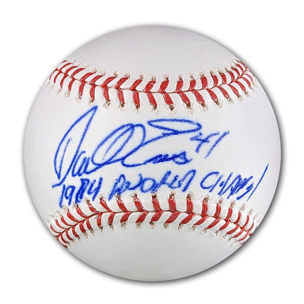 Darrell Evans Autographed MLB Official Major League Baseball