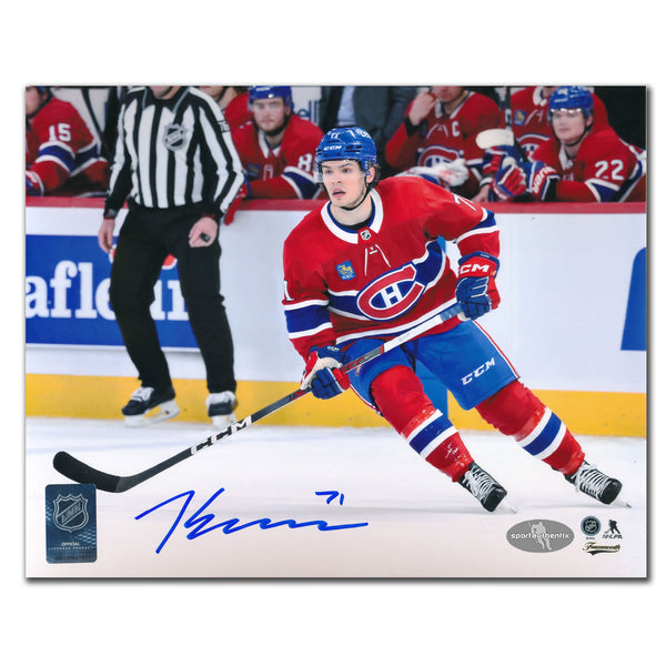Jake Evans Autographed Montreal Canadiens 8x10 Photo · Full Stride