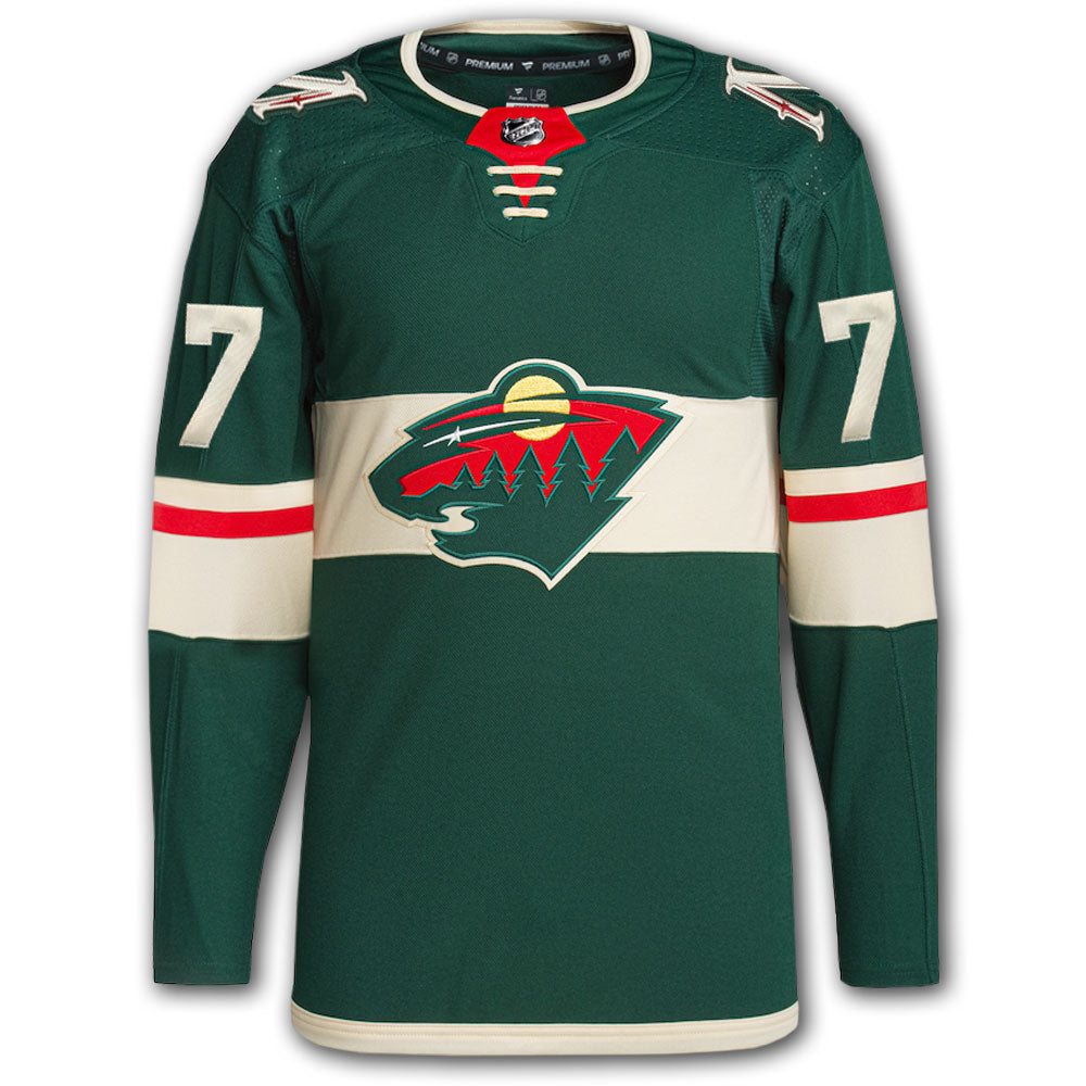 Brock Faber Minnesota Wild Fanatics Premium Autographed Jersey