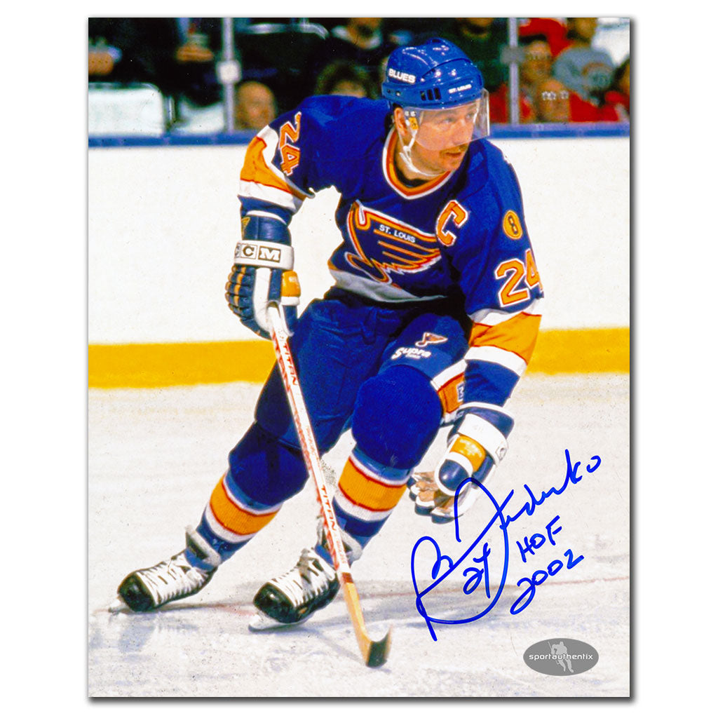 Bernie Federko St. Louis Blues RUSH Autographed 8x10 - Sport Authentix Inc